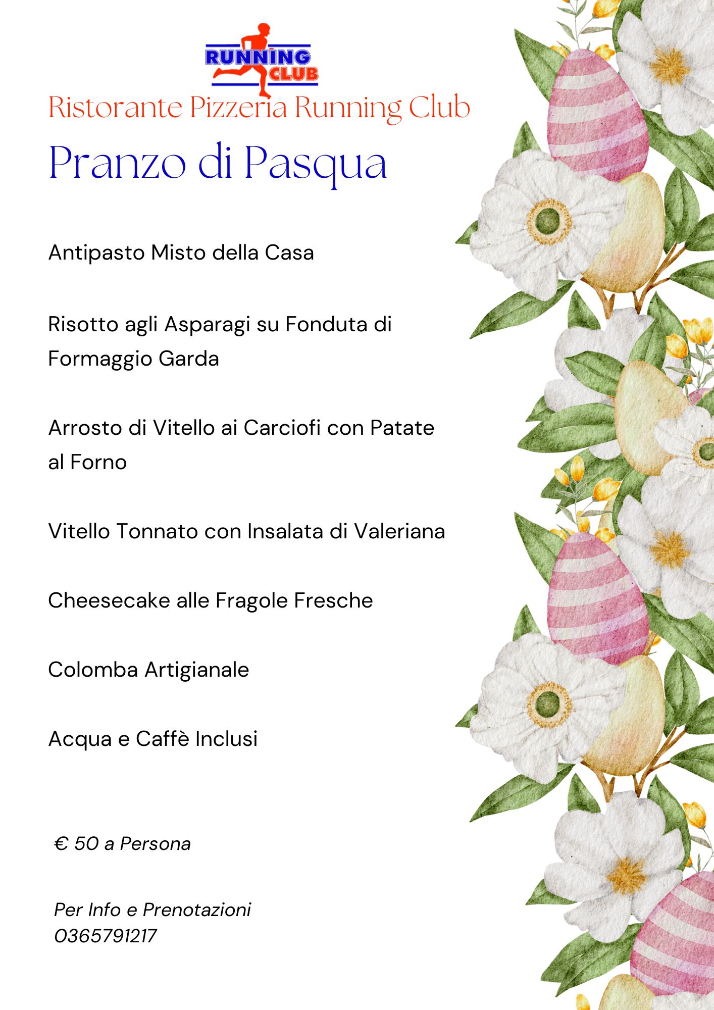 Menu' di Pasqua 2026